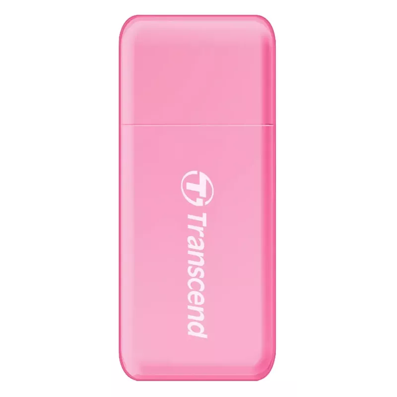 Lettore di schede Transcend RDF5 rosa