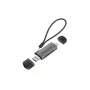 Lettore di schede Conceptronic BIAN05G 2-in-1 USB 3.0 dual plug, SD/MicroSD 3.0, UHS-I