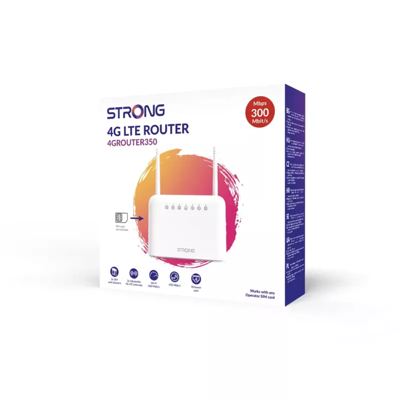 Router mobile Strong 4G LTE Router 350 300 Mbit/s Fast Ethernet