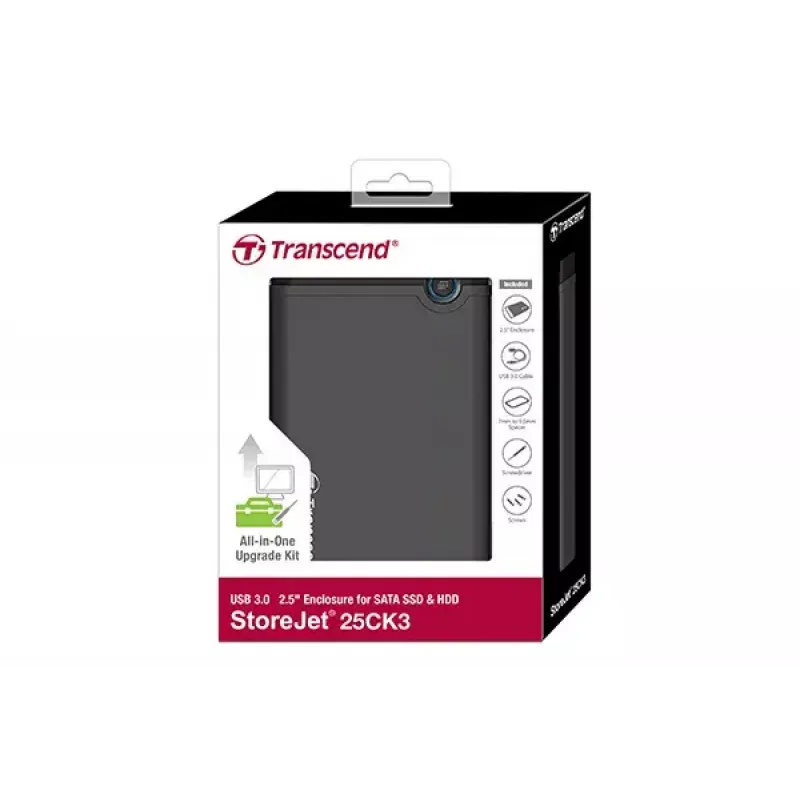 Case per HDD/SSD Transcend TS0GSJ25CK3