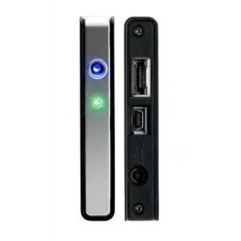 Case per HDD Fantec FB-C25US2 argento 2,5 pollici alimentato via USB