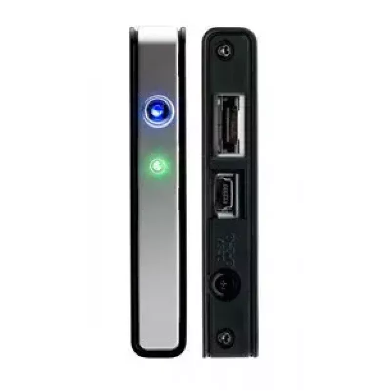 Fantec fanbox FB-C25US2 box esterno HDD da 2,5 pollici, SATA 3 Gb/s, eSATA / USB 2.0, argento