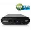 Case per HDD Fantec DB-ALU31 nero 3,5 pollici