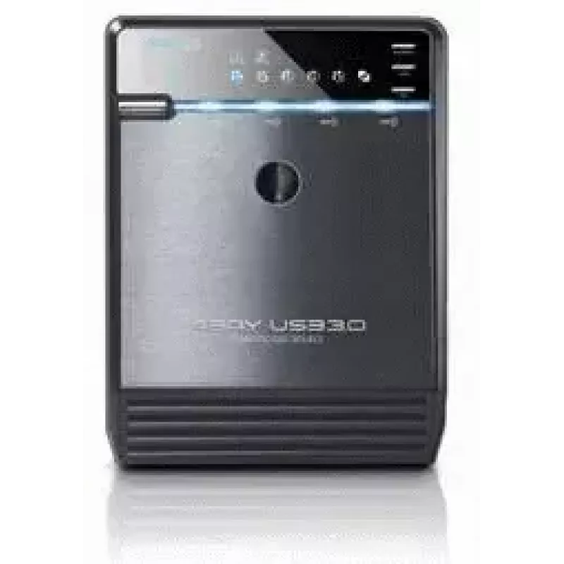 Case esterno per disco fisso Fantec QB-35US3R nero