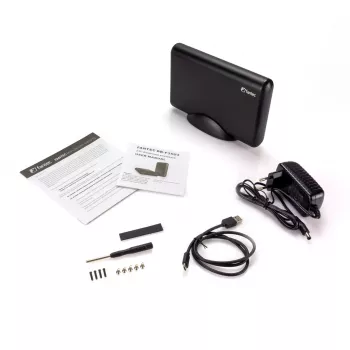 Case per disco fisso Fantec DB-F35U3 nero 3,5 pollici