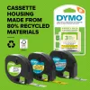 Nastro per etichettatrice DYMO LetraTag assortito confezione da 3