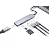 Conceptronic DONN28G docking station USB 3.2 Gen 1 7-in-1, 4K60Hz HDMI, USB-A 5Gbps x 2, USB-C 5Gbps, SD, TF/MicroSD, 100W USB PD