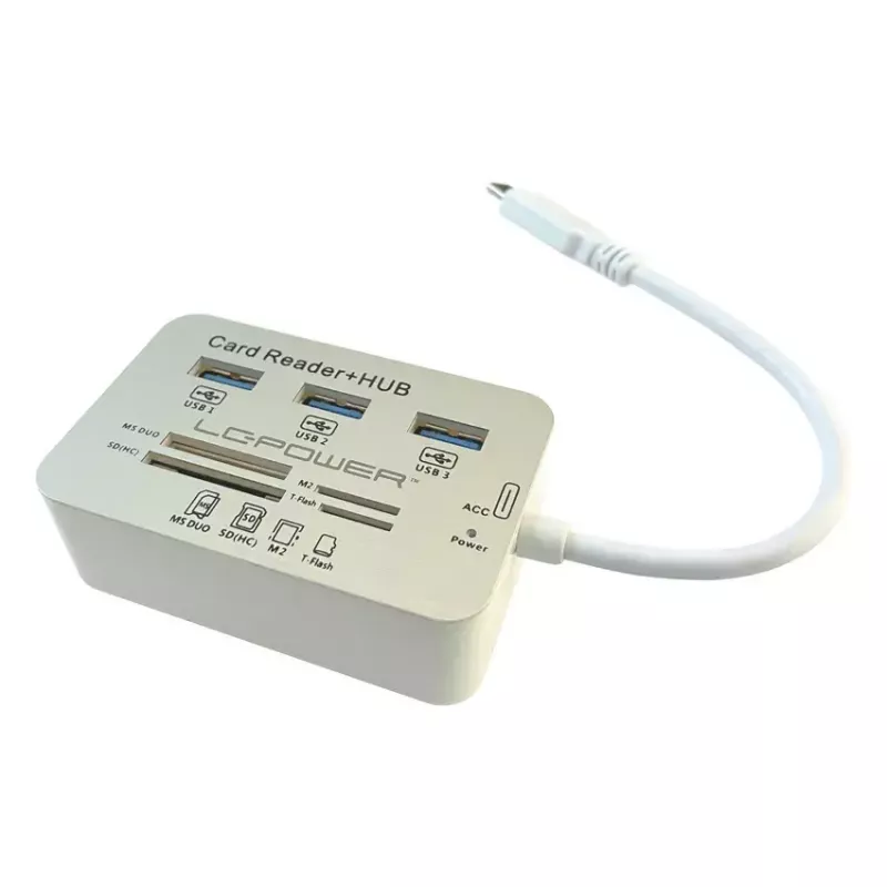 Dock per laptop LC-Power LC-HUB-C-CR