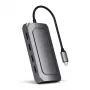 Dock per laptop Satechi ST-U4MA3M USB Type-C grigio 100W Power Delivery
