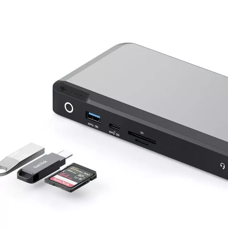 ALOGIC DX3 docking station universale triple display 4K 100W Power Delivery
