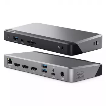 ALOGIC DX3 docking station universale triple display 4K 100W Power Delivery