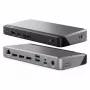 ALOGIC DX3 docking station universale triple display 4K 100W Power Delivery