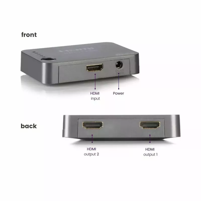 Splitter HDMI Marmitek Split 312 UHD HDMI 2x HDMI