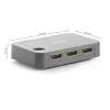 Marmitek Connect 350 UHD 2.0 switch HDMI, HDMI 2.0b, 4K 2160p, 18 Gbit/s, nero