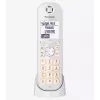 Panasonic KX-TGQ200GW telefono cordless digitale DECT, bianco