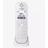 Panasonic KX-TGQ200GW telefono cordless digitale DECT, bianco