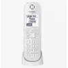 Panasonic KX-TGQ200GW telefono cordless digitale DECT, bianco