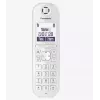 Panasonic KX-TGQ200GW telefono cordless digitale DECT, bianco