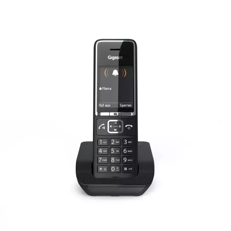 Telefono analogico Gigaset COMFORT 550 con microtelefono cordless e visualizzazione numero
