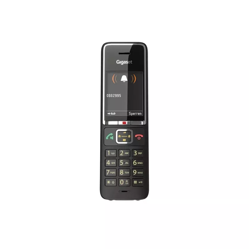 Telefono analogico Gigaset COMFORT 550 con microtelefono cordless e visualizzazione numero