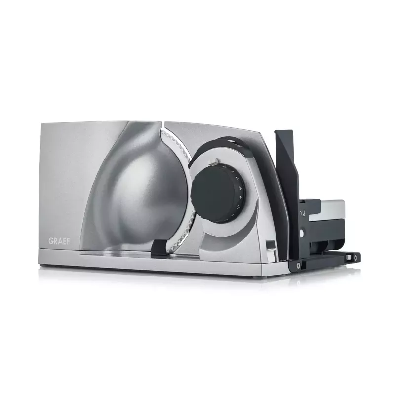 Affettatrice elettrica Graef MYtiny 170 W argento spessore di taglio 1,5 cm