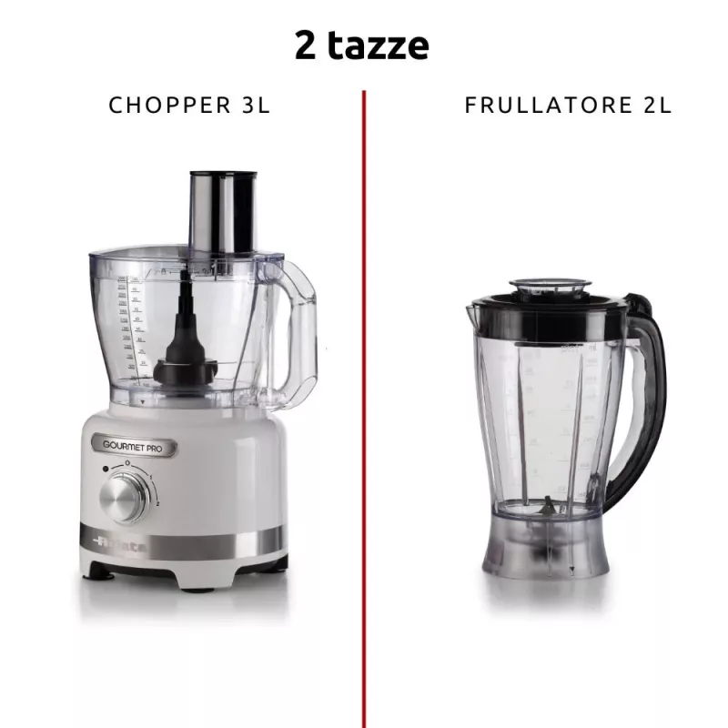 Mixer da tavolo Ariete 1782 Gourmet Pro Moderna 00C178201AR0 - bianco