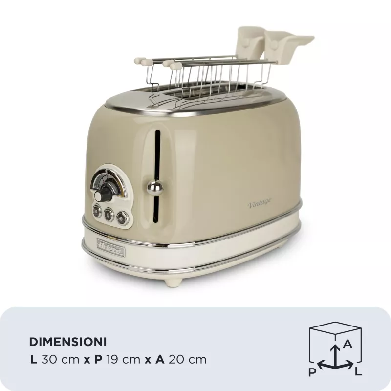 Tostapane Ariete 0155/03 6 2 fette 810 W beige