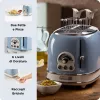 Ariete Vintage 155/05 tostapane a 2 fette, 810 W, blu