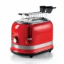 Tostapane Ariete 149 con pinza per 2 fette di pane - espulsione automatica - scongelamento - 6 livelli di doratura - 800 Watt - Modern Line - rosso