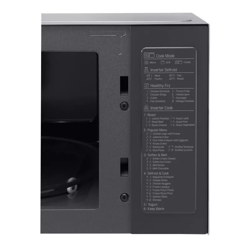 Microonde LG MH6565CPS acciaio inox microonde con grill da appoggio 25 L 1150 W