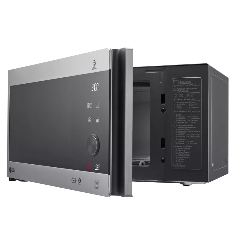 Microonde LG MH6565CPS acciaio inox microonde con grill da appoggio 25 L 1150 W