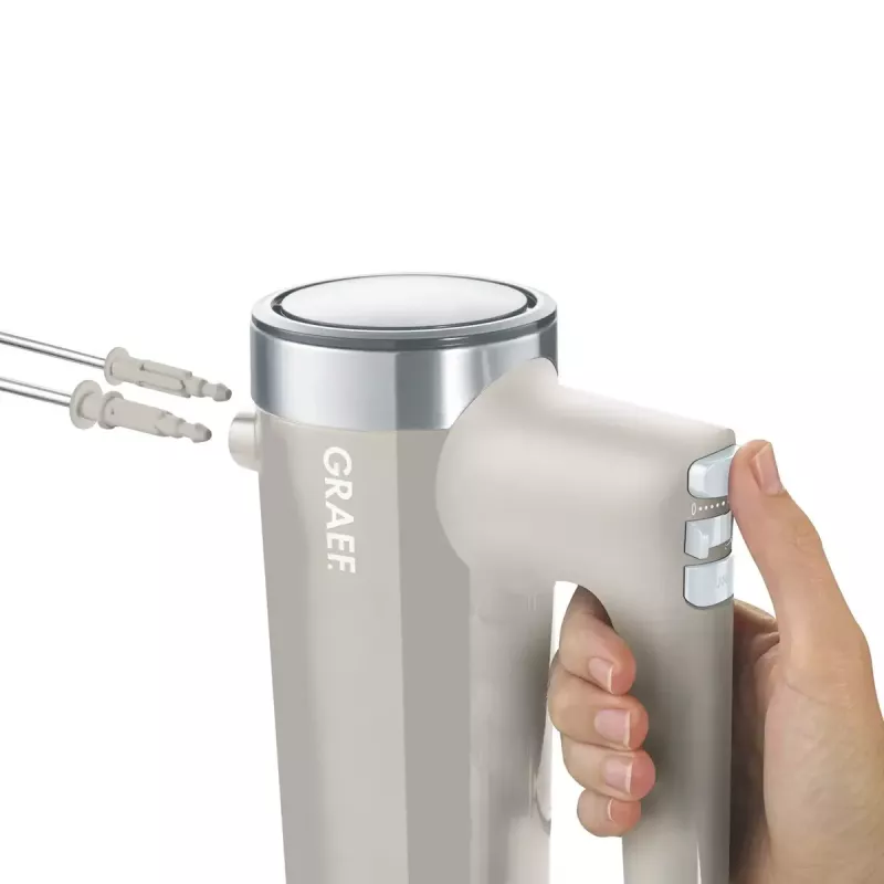 Frullatore a mano Graef HM508 tortora