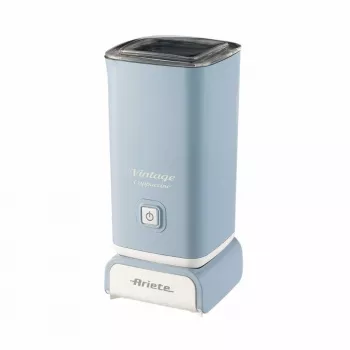 Montapanna Ariete 2878 Vintage per cappuccino, tè, cioccolata calda e fredda, bevande istantanee, 500 Watt, azzurro pastello