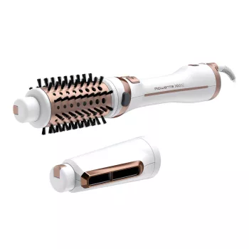Spazzola ad aria calda Rowenta Brush Activ Ultimate Care CF9720 rame caldo, bianco 2 m