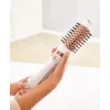 Spazzola ad aria calda Rowenta Brush Activ Ultimate Care CF9720 rame caldo, bianco 2 m