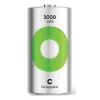 GP Batteries ReCyko GPRCK300C136C2 batteria ricaricabile C (Baby), NiMH 3000 mAh 1,2 V, 2 pz.