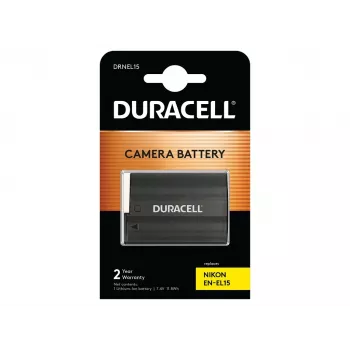 Batteria per fotocamera Duracell – sostituisce la batteria Nikon EN-EL15