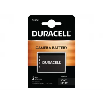 Batteria per fotocamera Duracell – sostituisce la batteria Sony NP-BX1