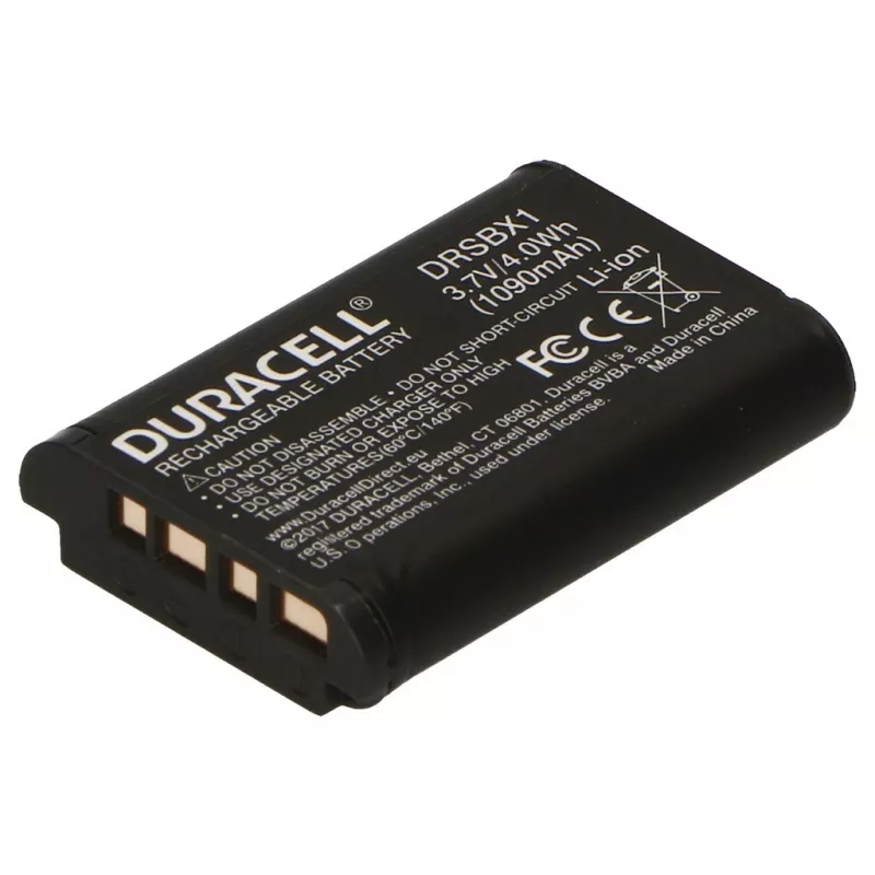 Batteria per fotocamera Duracell – sostituisce la batteria Sony NP-BX1