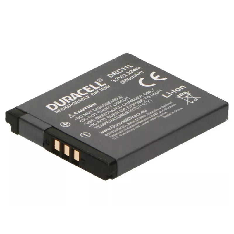 Batteria per fotocamera Duracell – sostituisce la batteria Canon NB-11L