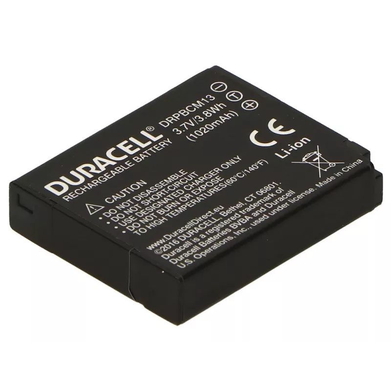 Batteria per fotocamera Duracell – sostitutiva della batteria Panasonic DMW-BCM13