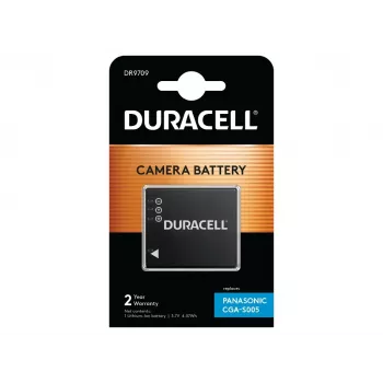 Batteria per fotocamera Duracell – sostituisce la batteria Panasonic CGA-S005