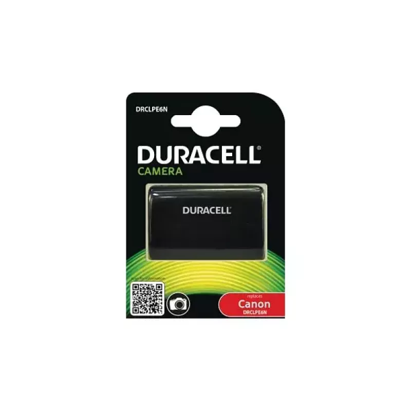 Duracell DRCLPE6N batteria Li-Ion 2000 mAh per Canon LP-E6N