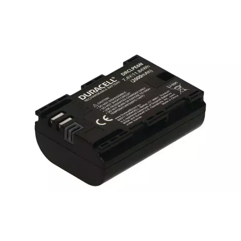 Duracell DRCLPE6N batteria Li-Ion 2000 mAh per Canon LP-E6N
