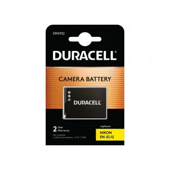 Batteria per fotocamera Duracell - sostituisce la batteria Nikon EN-EL12