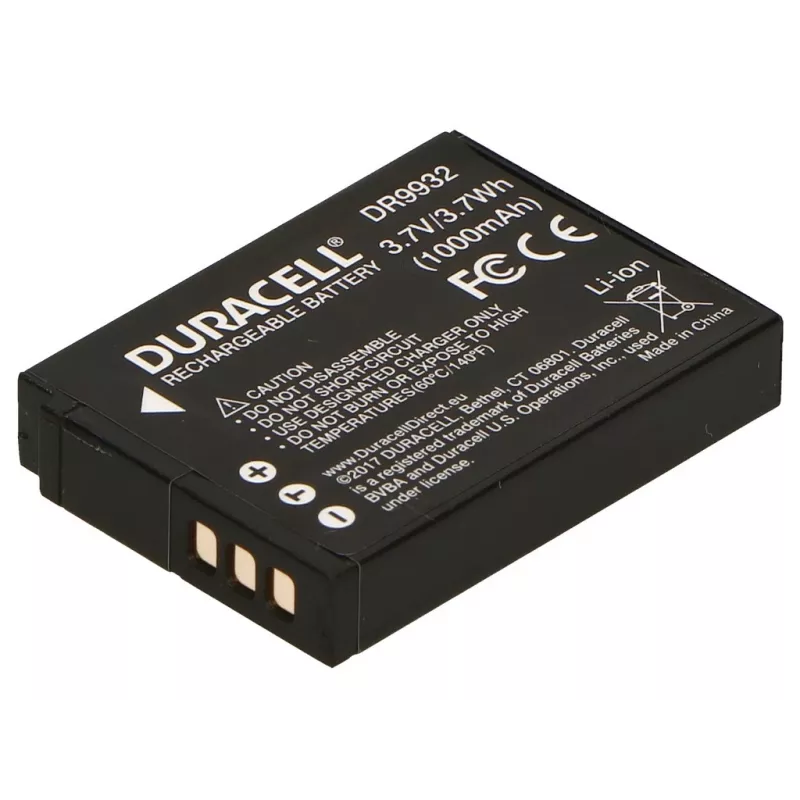 Batteria per fotocamera Duracell - sostituisce la batteria Nikon EN-EL12