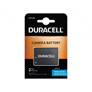 Batteria per fotocamera Duracell – sostituisce la batteria Panasonic DMW-BCG10