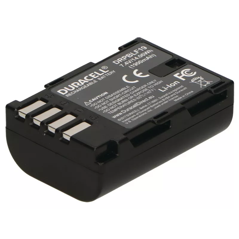 Duracell batteria fotocamera - sostitutiva per Panasonic DMW-BLF19E