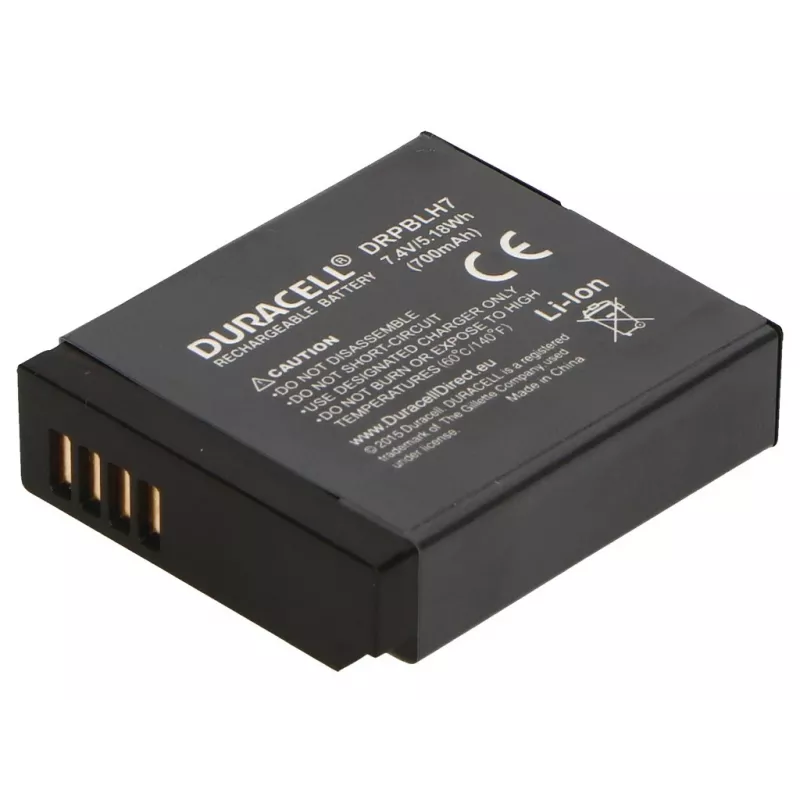 Duracell batteria fotocamera DMW-BLH7E 600mAh litio-ione