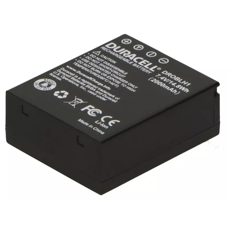 Duracell DROBLH1 batteria fotocamera/videocamera 2000 mAh